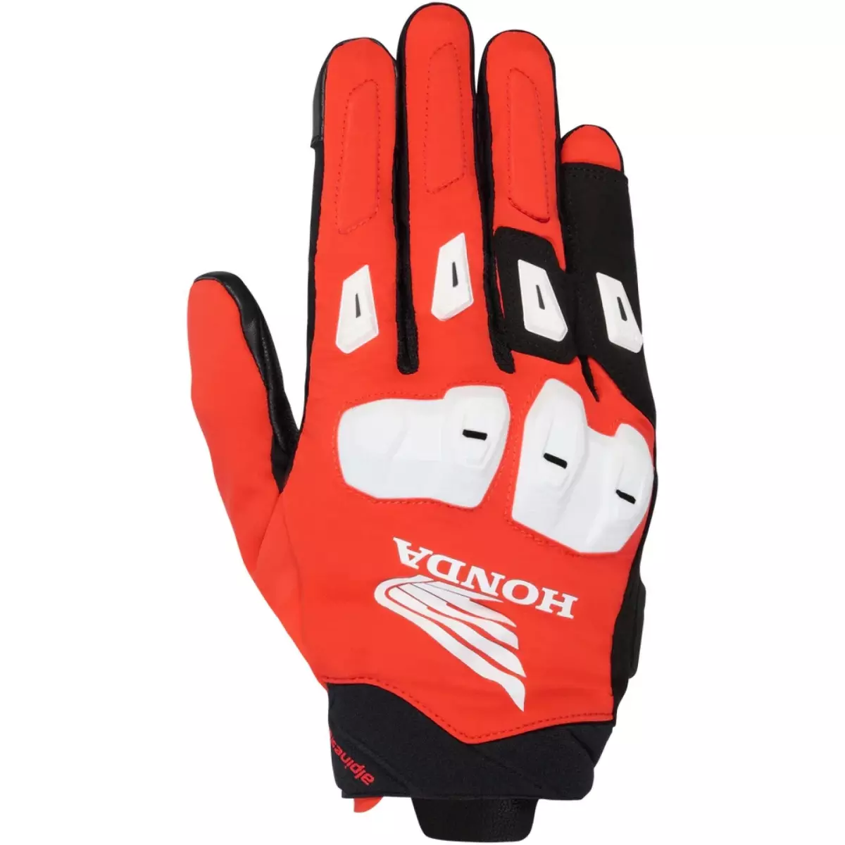 Gants Alpinestars Honda SP X 3 Rouge Vif Noir Blanc