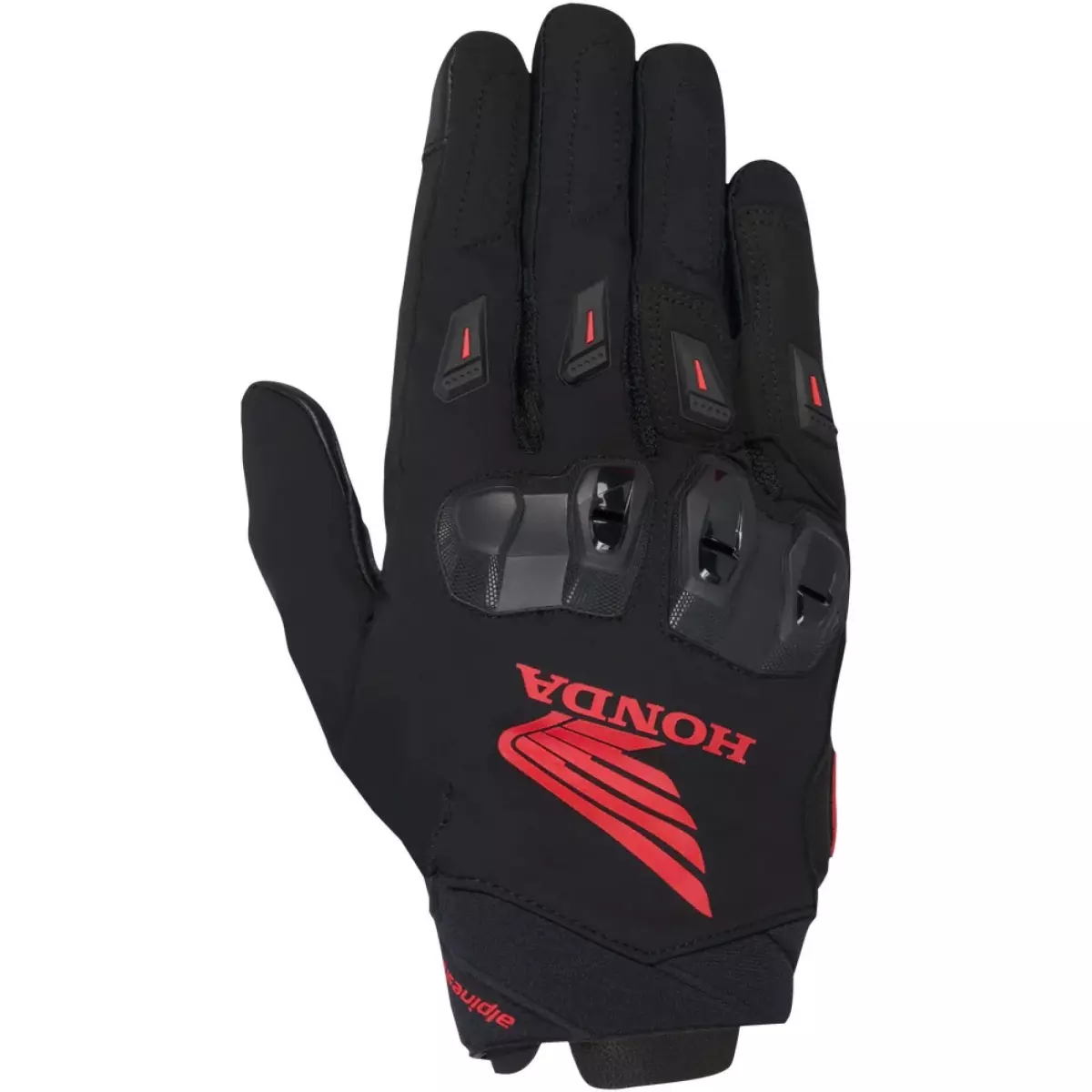 Gants Alpinestars Honda SP X 3 Noir Rouge Vif