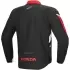 Blouson Alpinestars Honda T-Jaws V4 Waterproof Noir Rouge Vif Blanc
