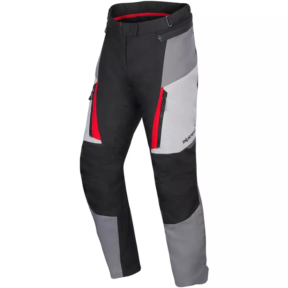 Pantalon Femme Alpinestars Honda Stella ST-1 Waterproof Gris Glacé Gris Foncé Noir