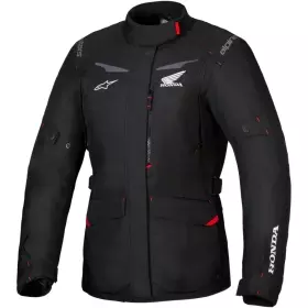 Veste Femme Alpinestars Honda Stella ST-1 Waterproof Noir