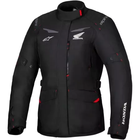Veste Femme Alpinestars Honda Stella ST-1 Waterproof Noir - Blouson Moto ALPINESTARS