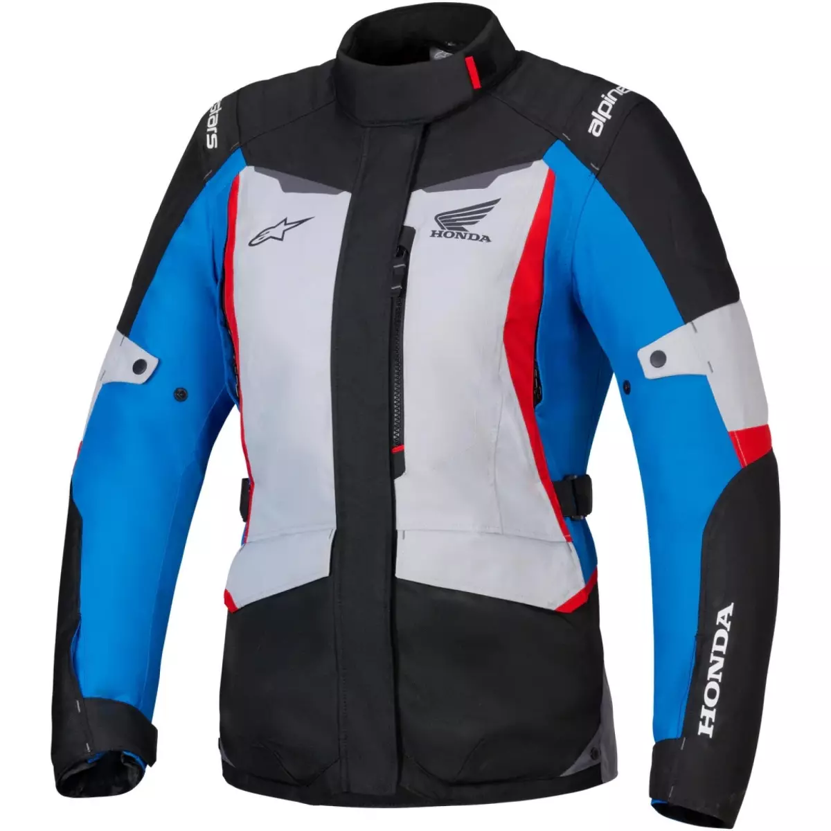 Veste Femme Alpinestars Honda Stella ST-1 Waterproof Gris Glacé Gris Foncé Noir