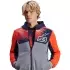 Sweat Zippé Alpinestars MM93 Chrome V2 Bleu Marine Gris Chiné Rouge Fluo