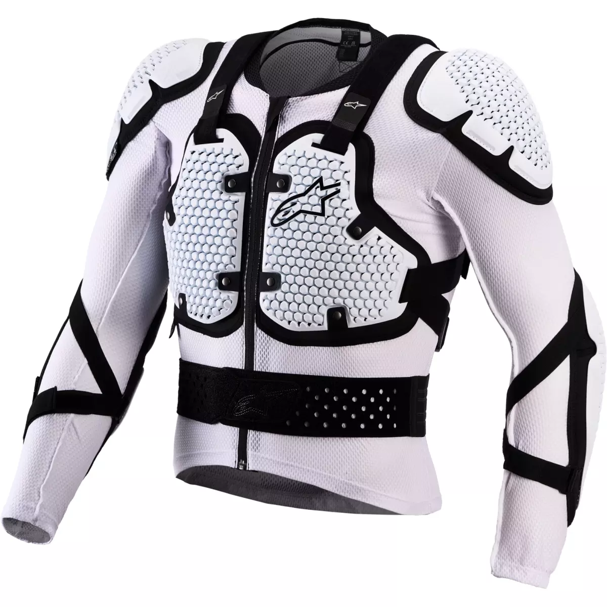 Gilet De Protection Cross Alpinestars Bionic Action V3 Blanc Noir