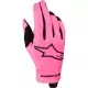 Gants Cross Alpinestars Radar Rose Fluo Noir