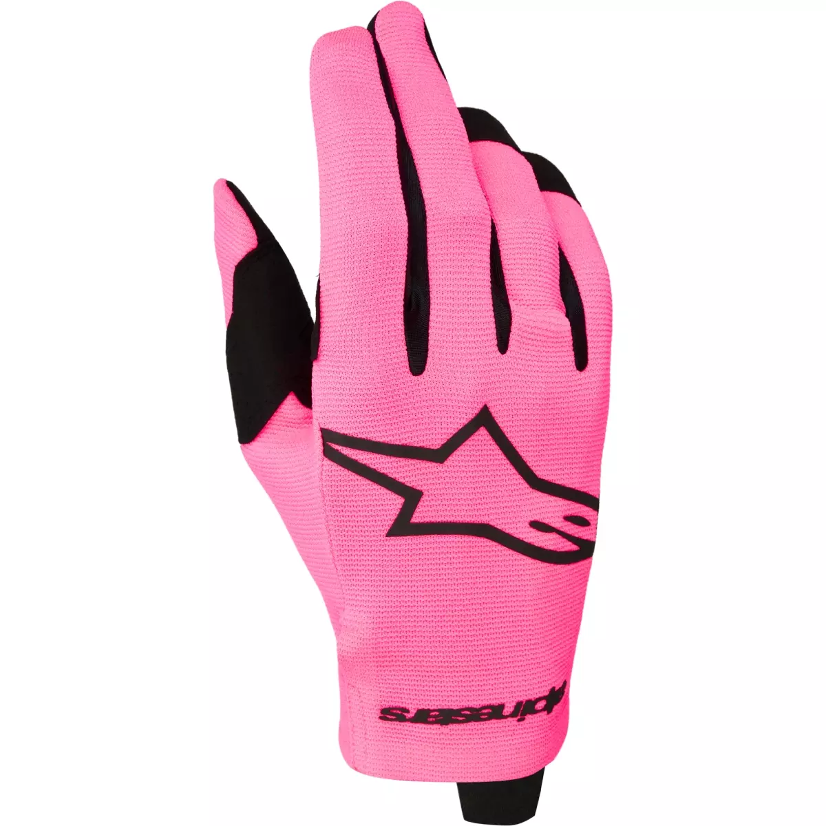 Gants Cross Alpinestars Radar Rose Fluo Noir