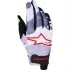 Gants Cross Alpinestars Radar Gris Cendré Lilas Rouge Noir
