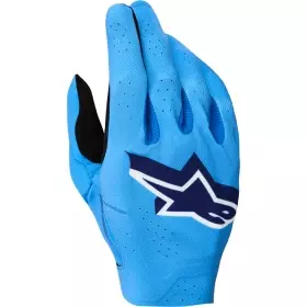 Gants Cross Alpinestars Supertech Mx Ucla Bleu Blanc