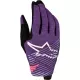 Gants Cross Alpinestars Radar Pro Violet Profond Noir