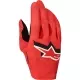 Gants Cross Alpinestars Supertech Mx Rouge Feu Noir Blanc