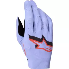 Gants Cross Alpinestars Supertech Mx Violet Clair Noir