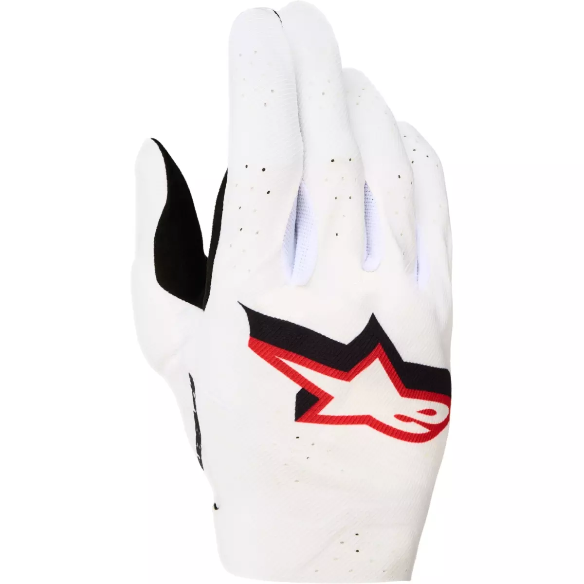 Gants Cross Alpinestars Supertech Mx Blanc Noir Rouge Feu