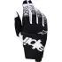 Gants Cross Alpinestars Techstar Blanc Noir