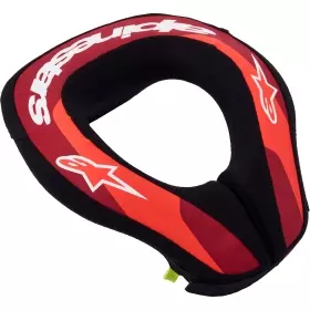Tour De Nuque Enfant Alpinestars Sequence Rouge Fluo Blanc