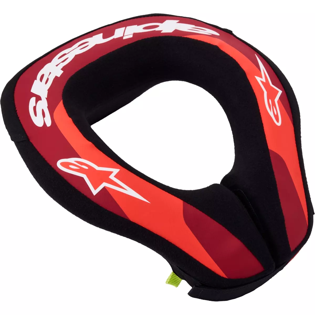 Tour De Nuque Enfant Alpinestars Sequence Rouge Fluo Blanc