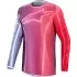 Maillot Cross Alpinestars Stella Fluid Kepler Violet Rouge