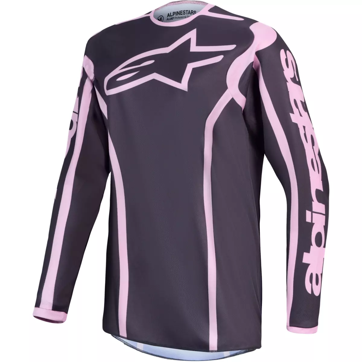Maillot Cross Alpinestars Stella Fluid Apex V2 Graystone Old Rose