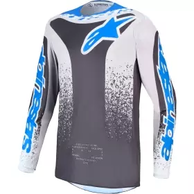 Maillot Cross Alpinestars Fluid Drag Graystone Lilas Ucla Black