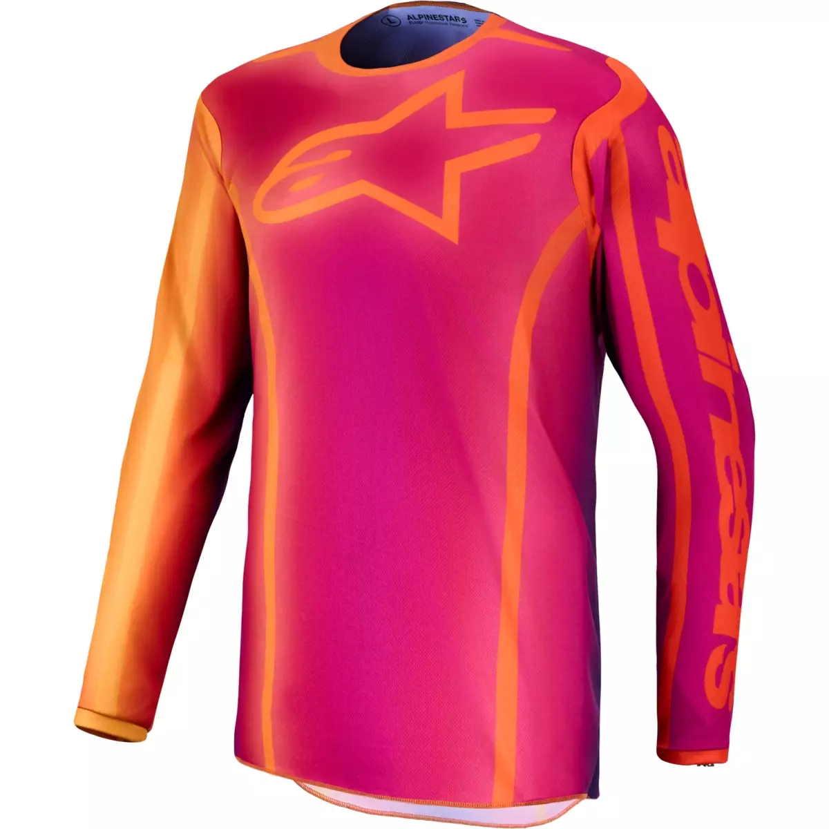 Maillot Cross Alpinestars Fluid Kepler Orange Foncé