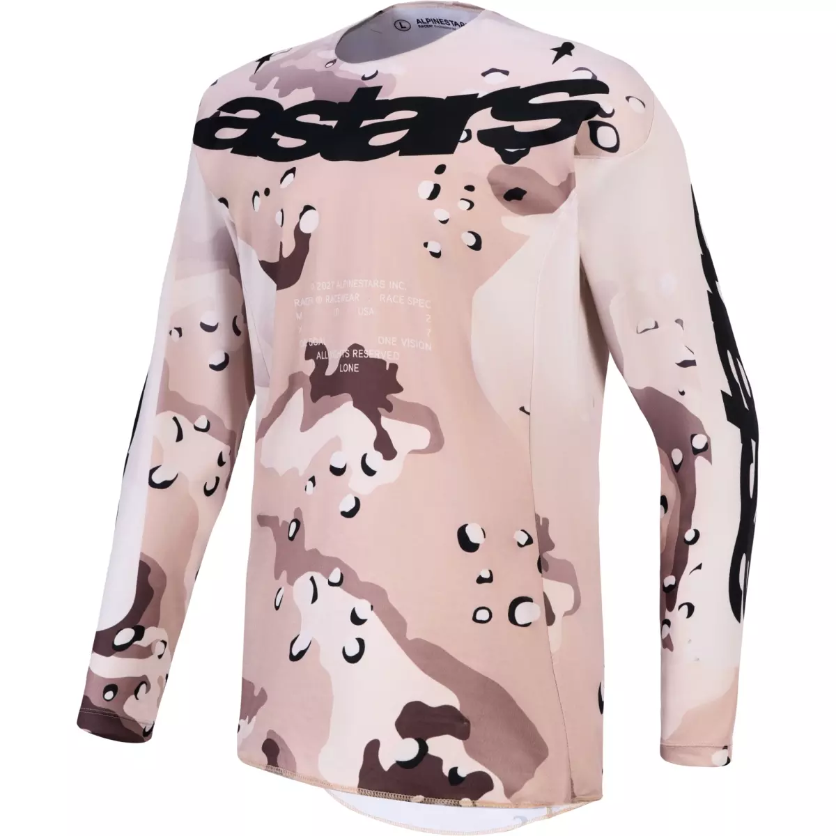 Maillot Cross Alpinestars Racer Lone Noir Desert Camo