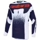 Maillot Cross Alpinestars Techstar Swan Lilas Gris Foncé Rouge Fluo