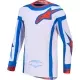 Maillot Cross Alpinestars Supertech Vesta Lilas Rouge Cardinal