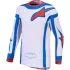 Maillot Cross Alpinestars Supertech Vesta Lilas Rouge Cardinal