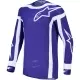 Maillot Cross Alpinestars Supertech Vesta Bleu Profond Blanc