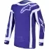 Maillot Cross Alpinestars Supertech Vesta Bleu Profond Blanc