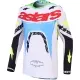 Maillot Cross Alpinestars Supertech Dyna Lilas Vert Fluo Noir