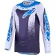 Maillot Cross Alpinestars Youth Fluid Drag Graystone Lilas Ucla Black
