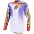 Maillot Cross Alpinestars Fluid Drag Lilas Bleu Iris Doré