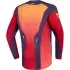 Maillot Cross Alpinestars Youth Fluid Hunt Rouge Feu Graystone Corail Vif