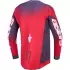 Maillot Cross Alpinestars Supertech Hiten AFD Graystone Rouge Fluo Lilas