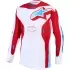 Maillot Cross Alpinestars Racer Hunt Blanc Rouge Feu Ucla Bleu
