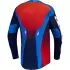 Maillot Cross Alpinestars Racer Hunt Bleu Rouge Feu