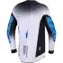 Maillot Cross Alpinestars Supertech Hiten AFD Noir Lilas Bleu Ciel