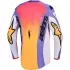 Maillot Cross Alpinestars Fluid Drag Lilas Bleu Iris Doré