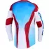 Maillot Cross Alpinestars Racer Hunt Blanc Rouge Feu Ucla Bleu