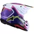 Casque Cross Alpinestars S-M7 Blaster Violet Rose Blanc