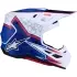 Casque Cross Alpinestars S-M7 Blaster Blanc Bleu Rouge