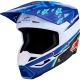 Casque Cross Alpinestars SM3 Falcon Bleu Blanc Noir