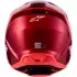 Casque Cross Alpinestars SM3 Radium Rouge Fluo