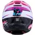 Casque Cross Alpinestars SM3 Falcon Blanc Violet Noir
