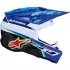 Casque Cross Alpinestars SM3 Falcon Bleu Blanc Noir