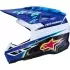 Casque Cross Alpinestars Enfant SM3 Falcon Bleu Blanc Noir