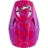 Casque Cross Alpinestars SM3 Falcon Blanc Violet Noir
