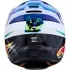 Casque Cross Alpinestars SM3 Falcon Bleu Blanc Noir