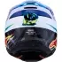 Casque Cross Alpinestars Enfant SM3 Falcon Bleu Blanc Noir